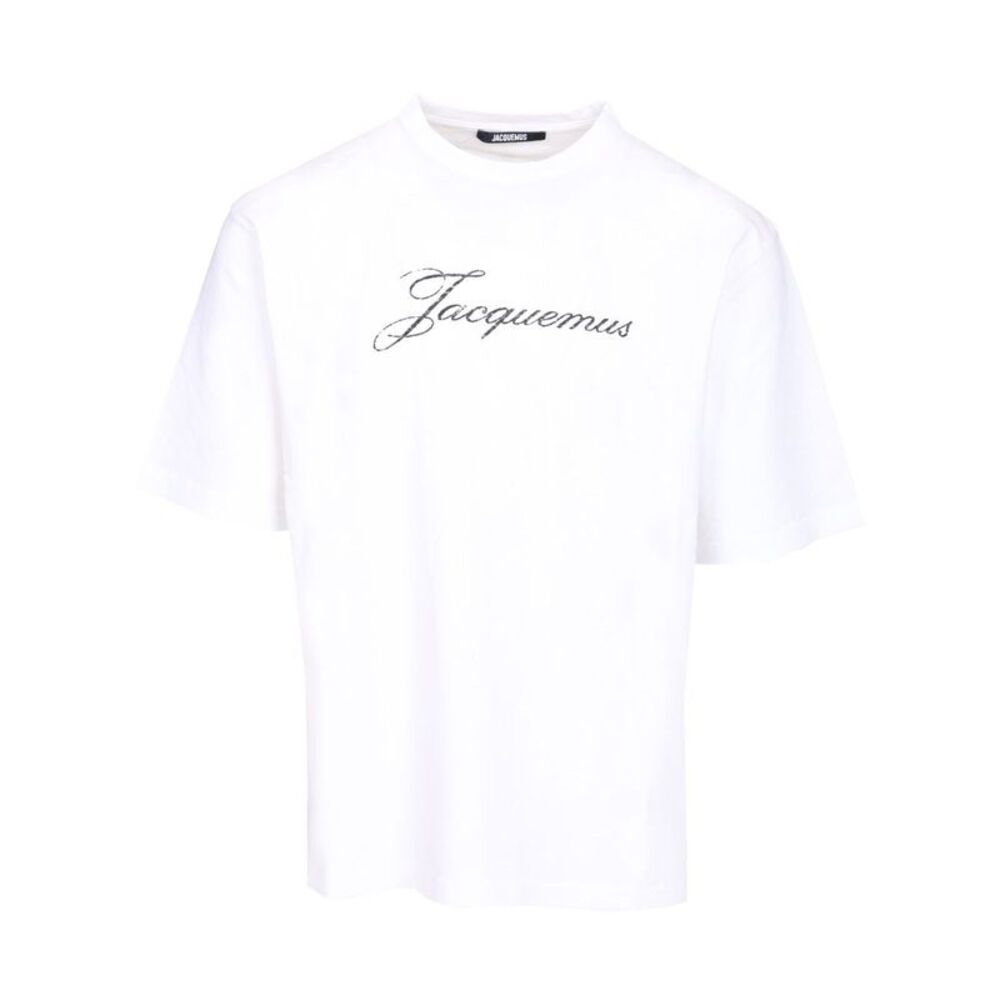 Jacquemus Men T-Shirt With Writing